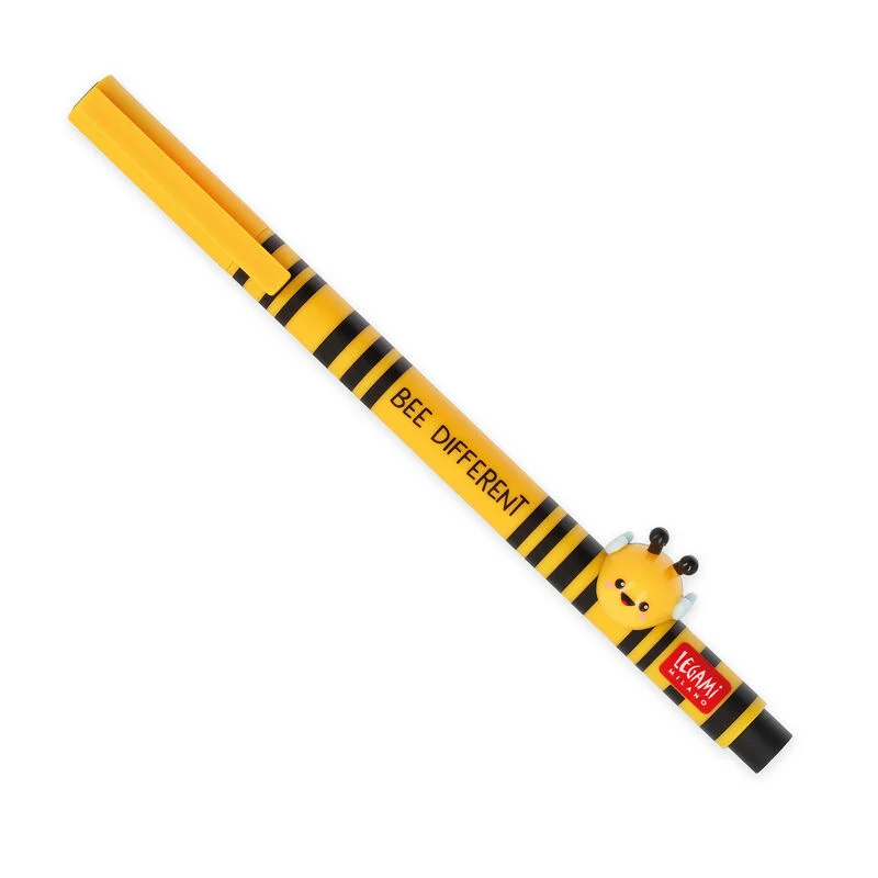 Gel pen with animal decoration bee - Penna gel con animaletto decorativo ape