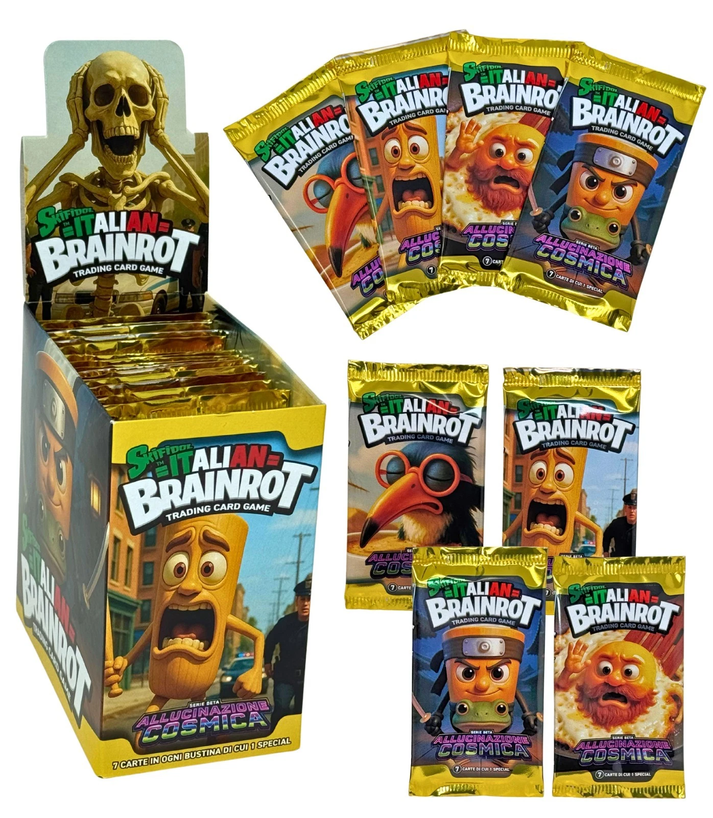 Skifidol Italian Brainrot Serie Beta Allucinazione Cosmica