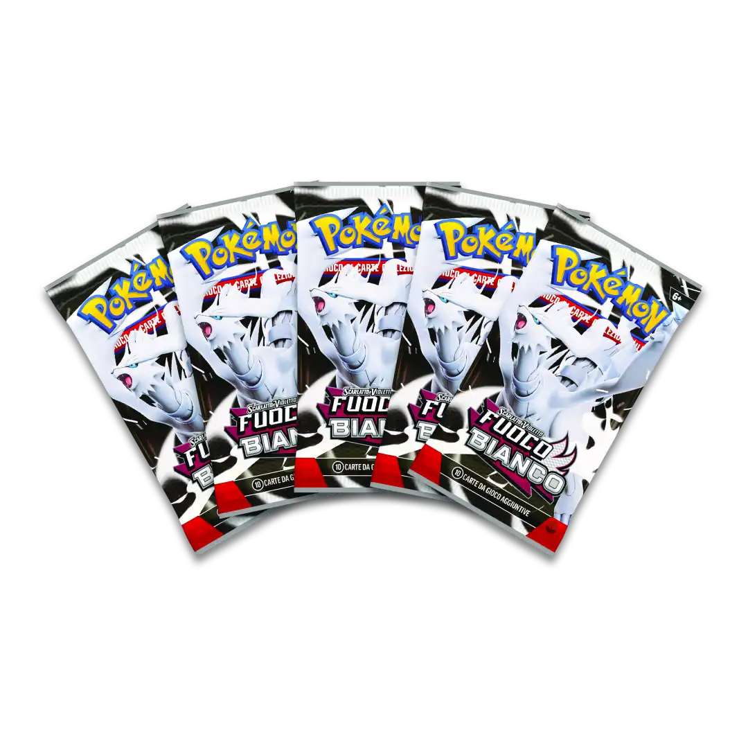 Pokemon Scarlatto e Violetto - Fuoco Bianco  ITA (bustina da 10 carte)